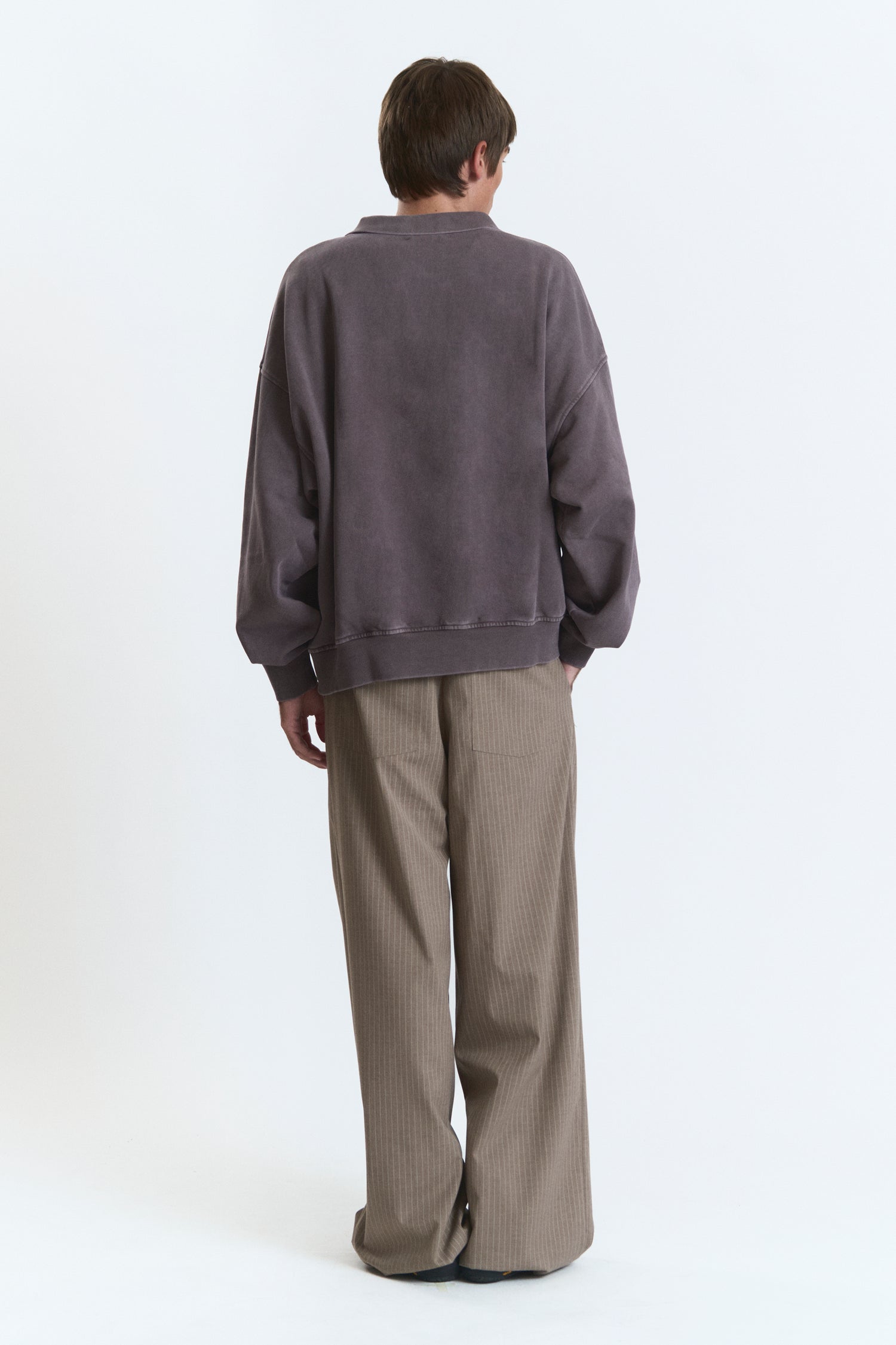 VENTRA POLO CREWNECK BROWN