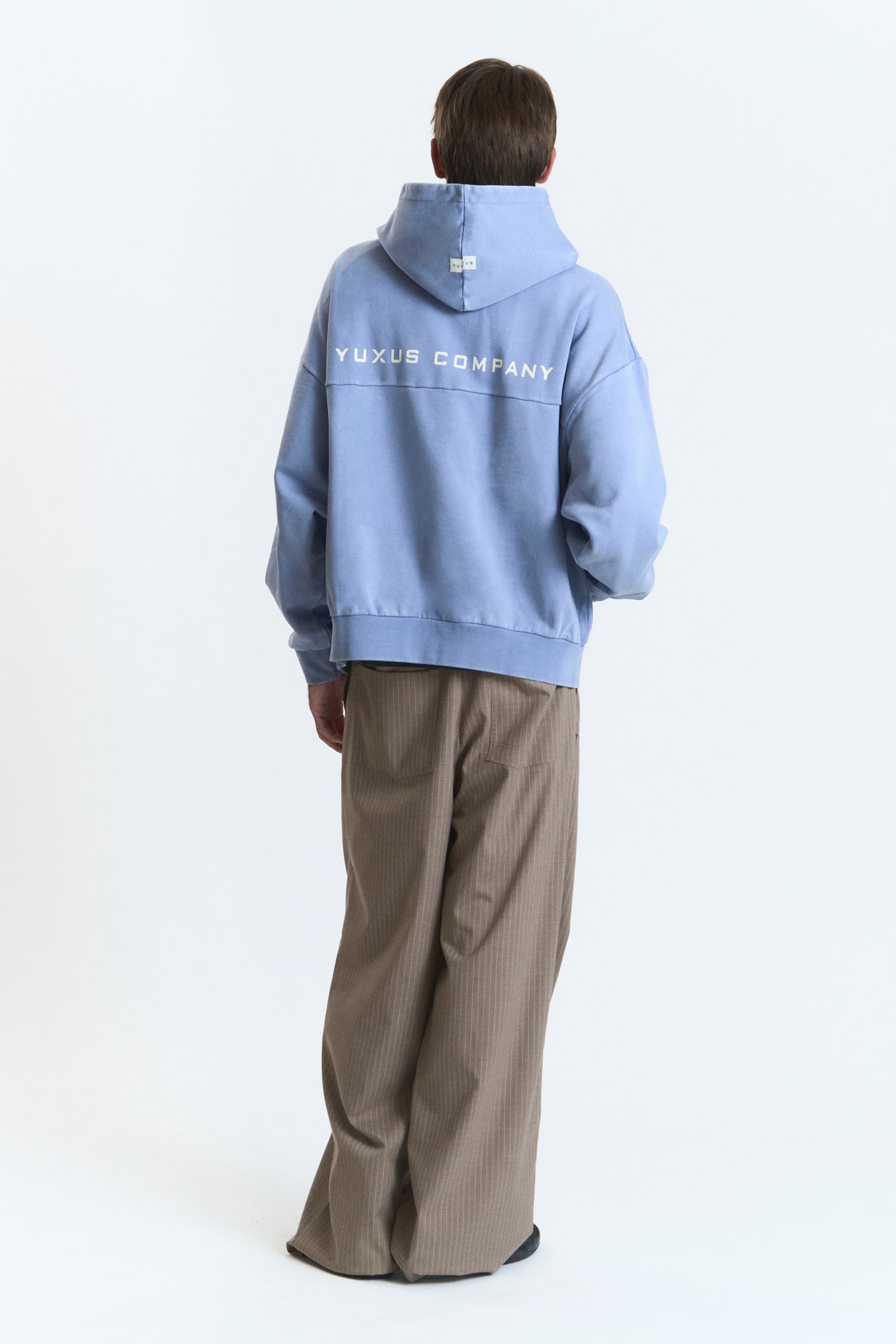 DISPLACED HOODIE BLUE