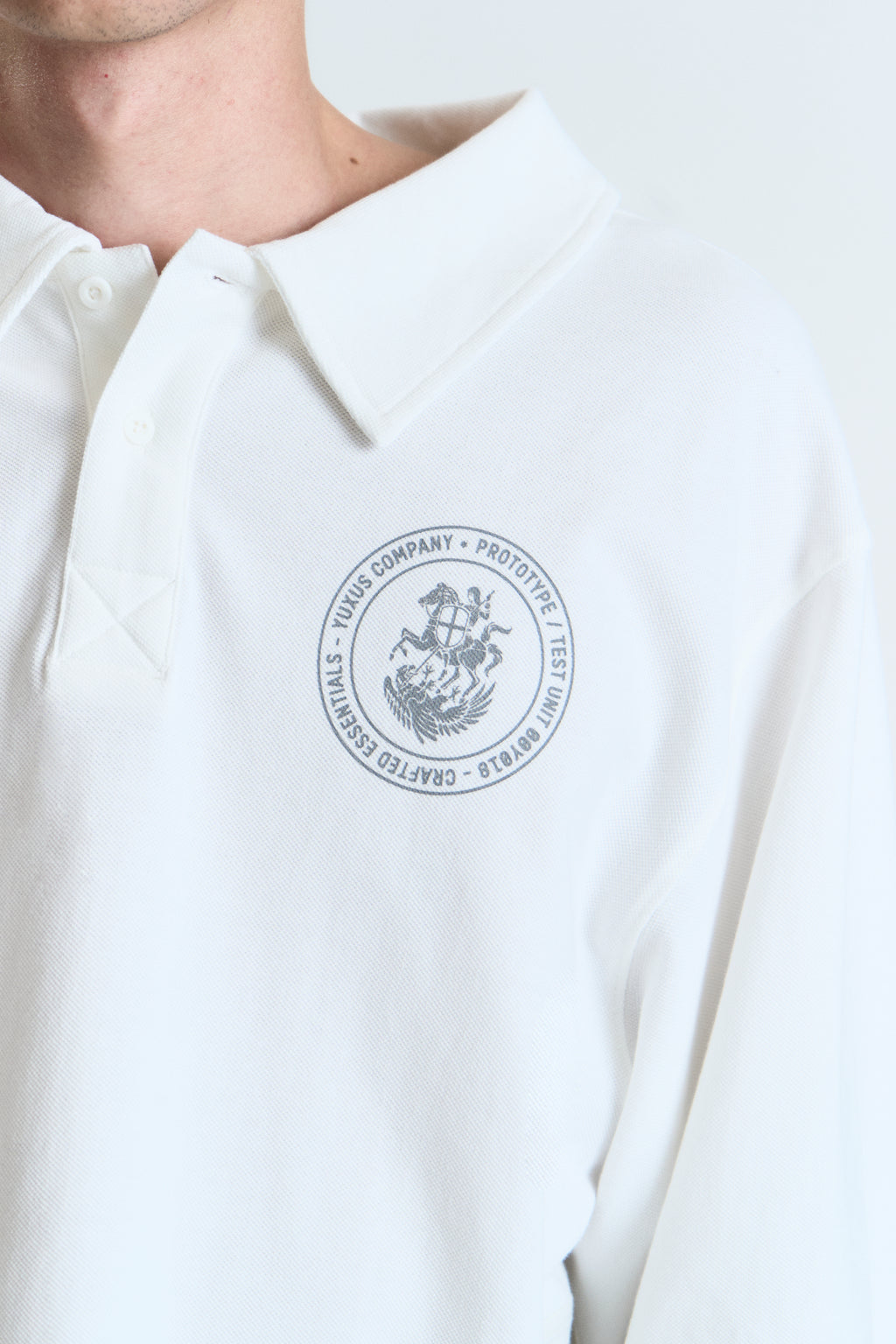 HYBRID POLO WHITE