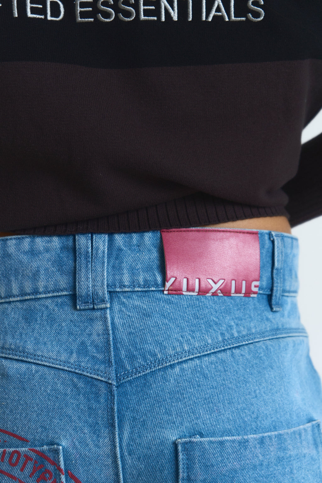STAMP PANTS LIGHT DENIM