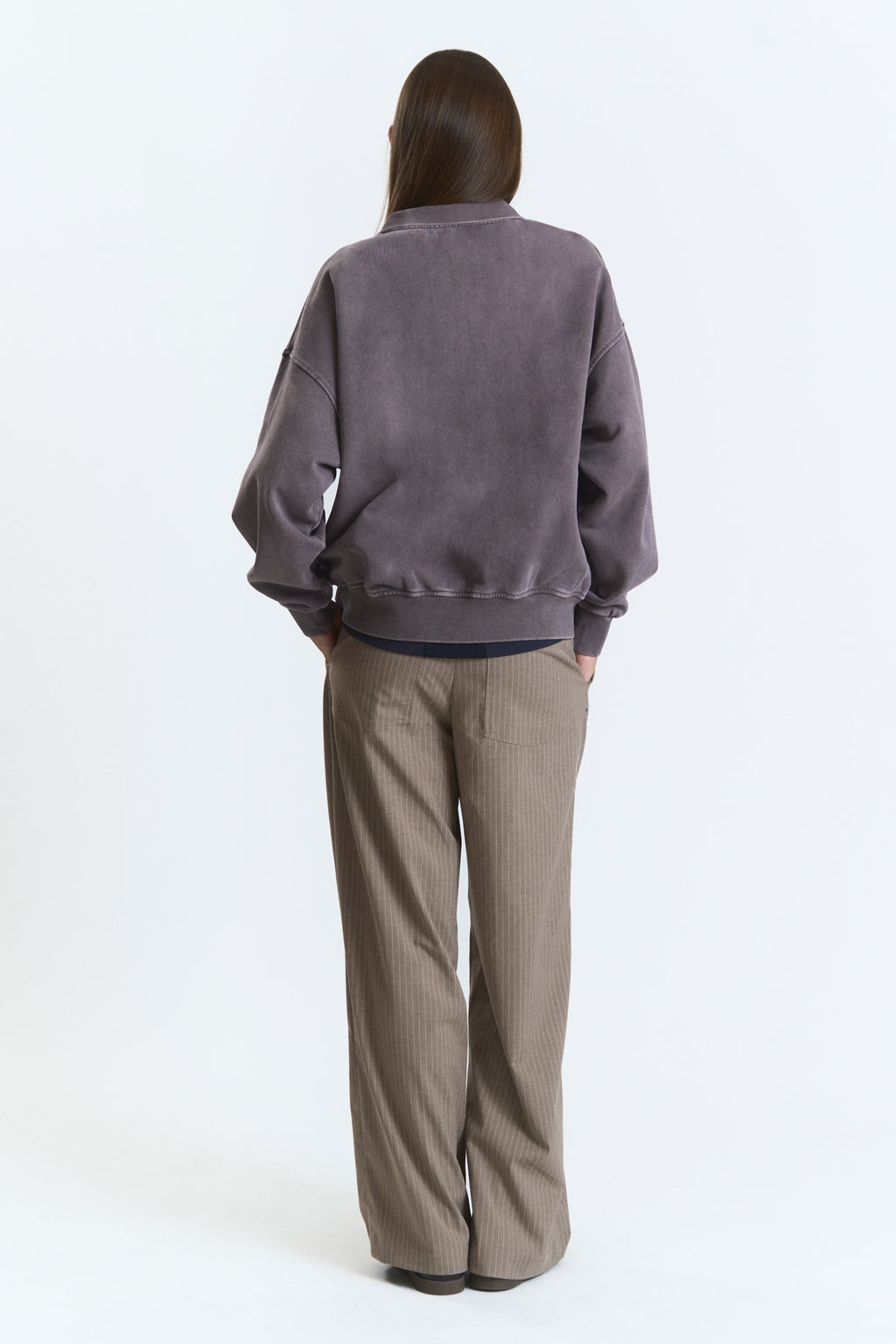 VENTRA POLO CREWNECK BROWN