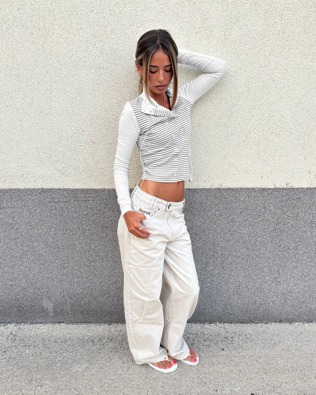 MUSE LONGSLEEVE LIGHT GREY