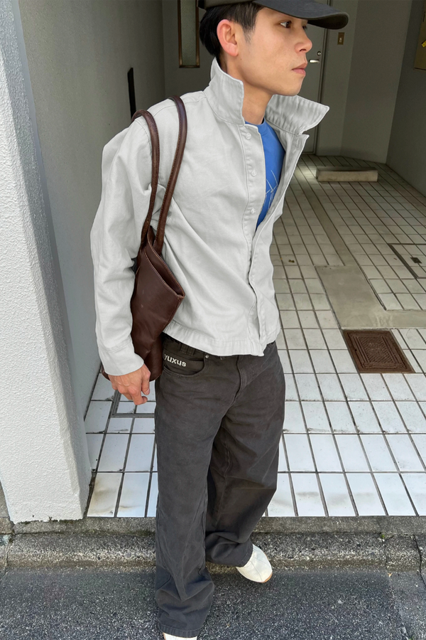 BASAL "LOWERCASE" SHIRT LIGHT GREY