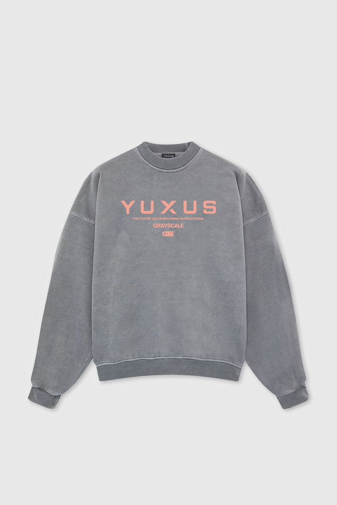 DIM "GRAYSCALE" CREWNECK