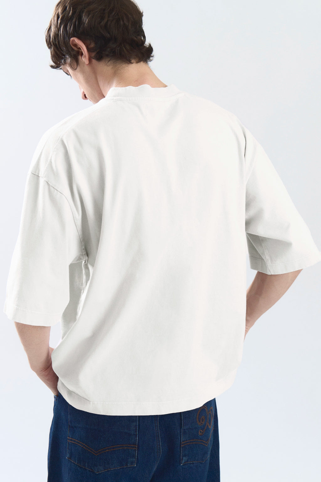 BASIC TEE OFF WHITE