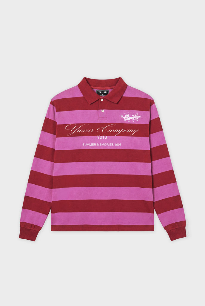 FLEUR "MEMORIES" POLO RED