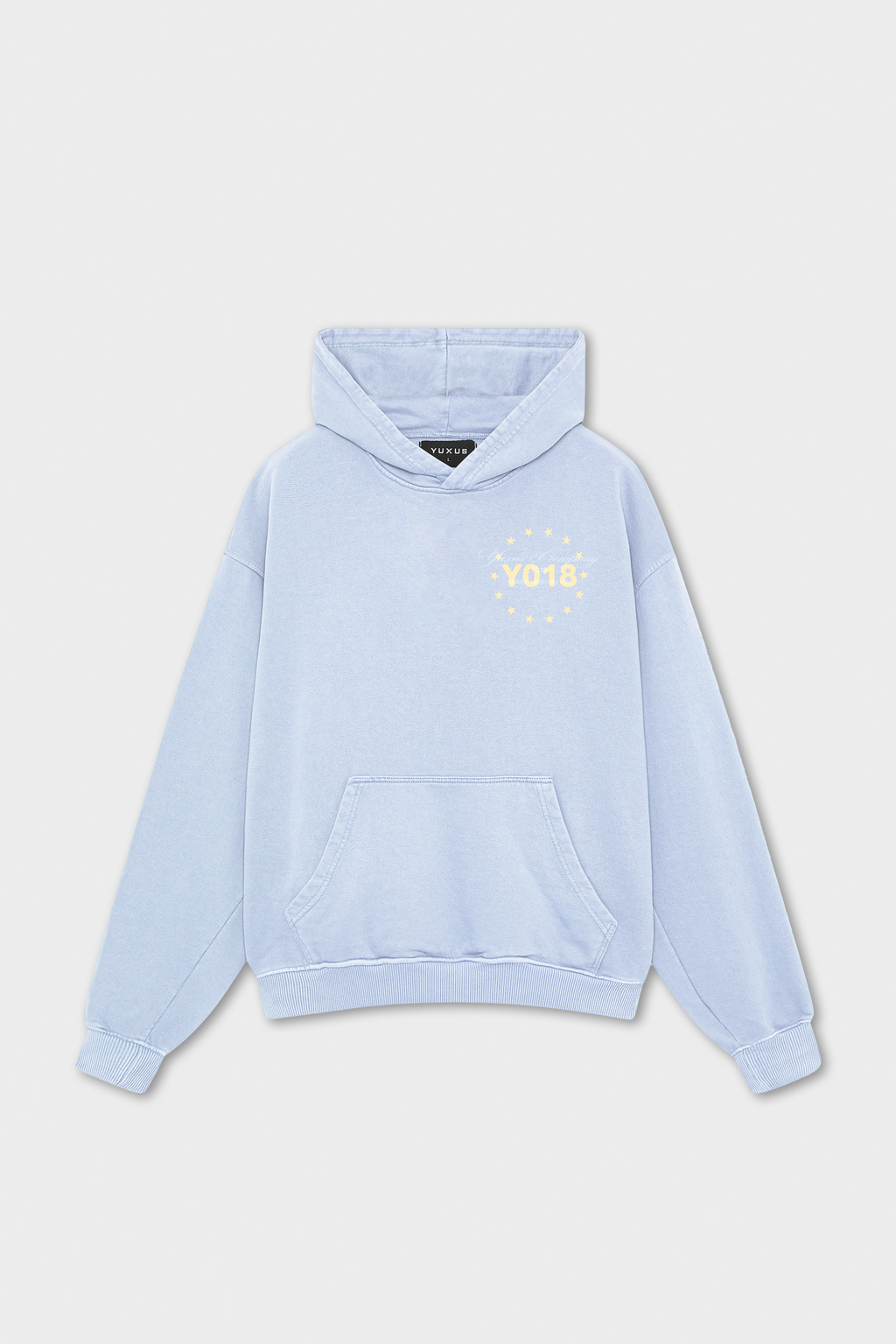 FLOW "MEMORIES" HOODIE LIGHT BLUE