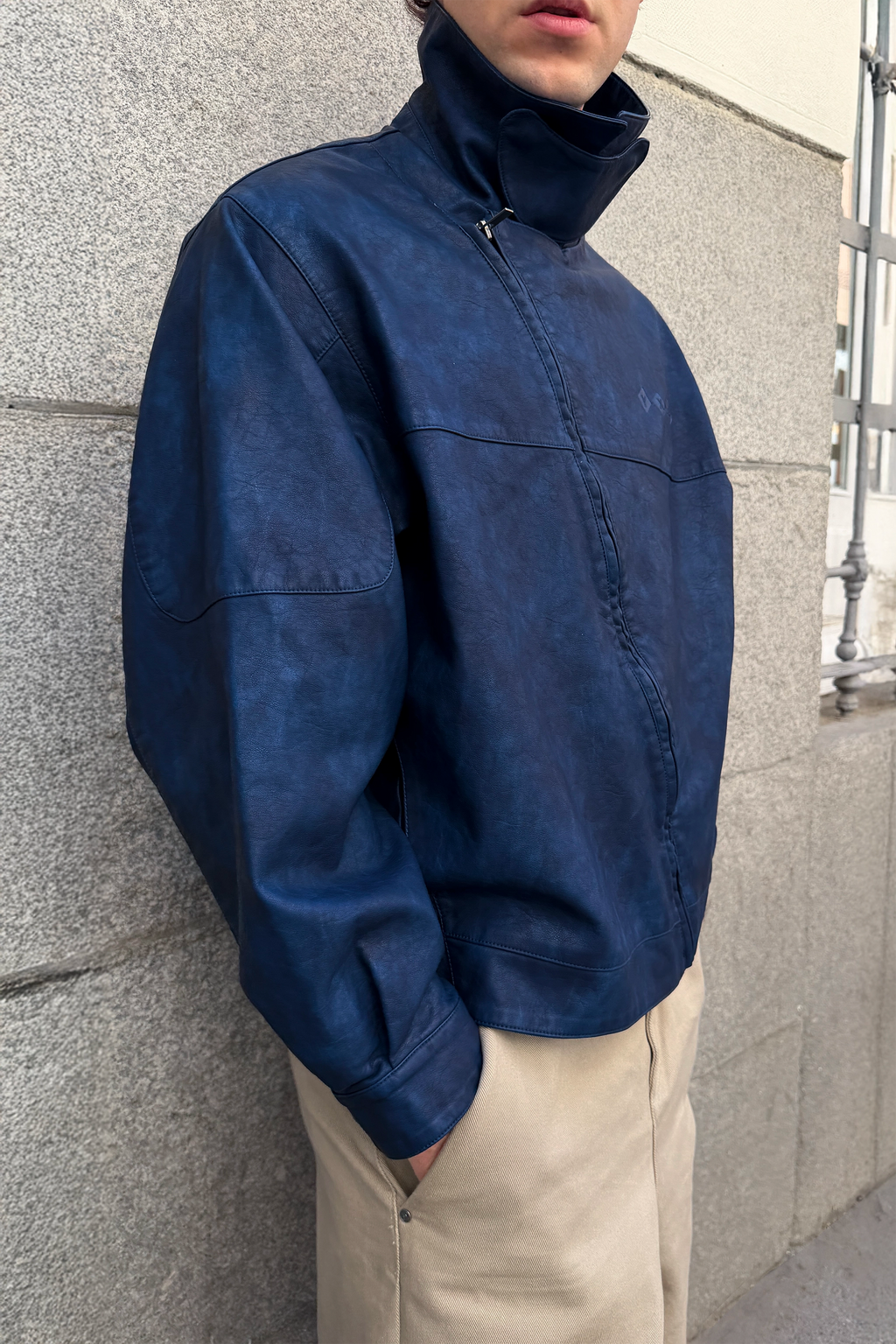 FLUX "WINDY" PU LEATHER JACKET