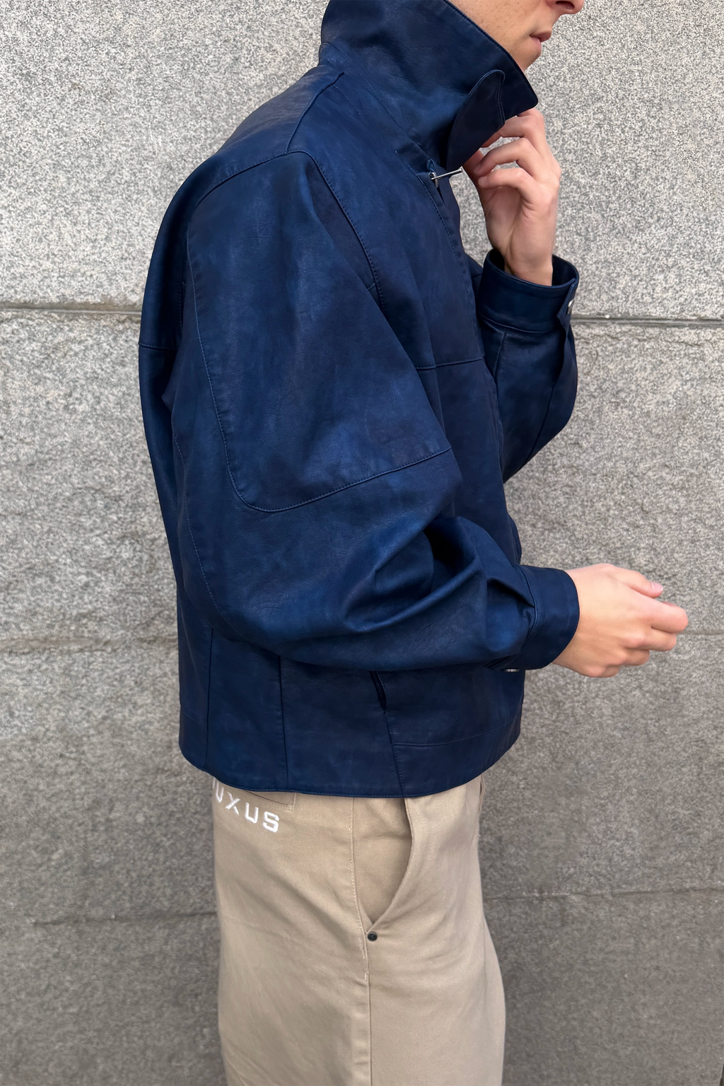 FLUX "WINDY" PU LEATHER JACKET