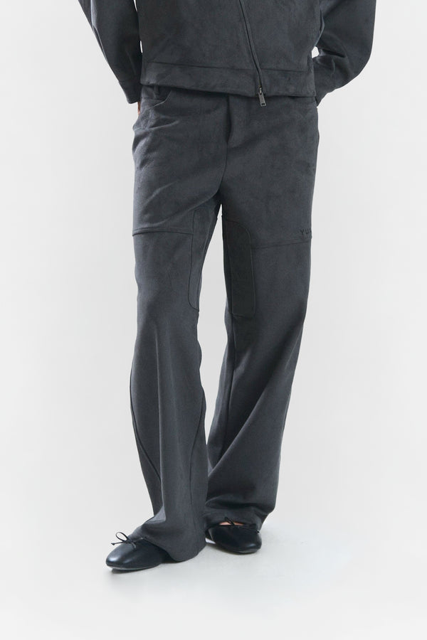 SOHO SUEDE PANTS GREY
