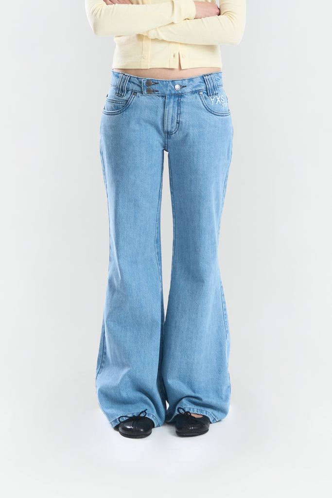 SELV "LATE HOURS" PANTS LIGHT BLUE