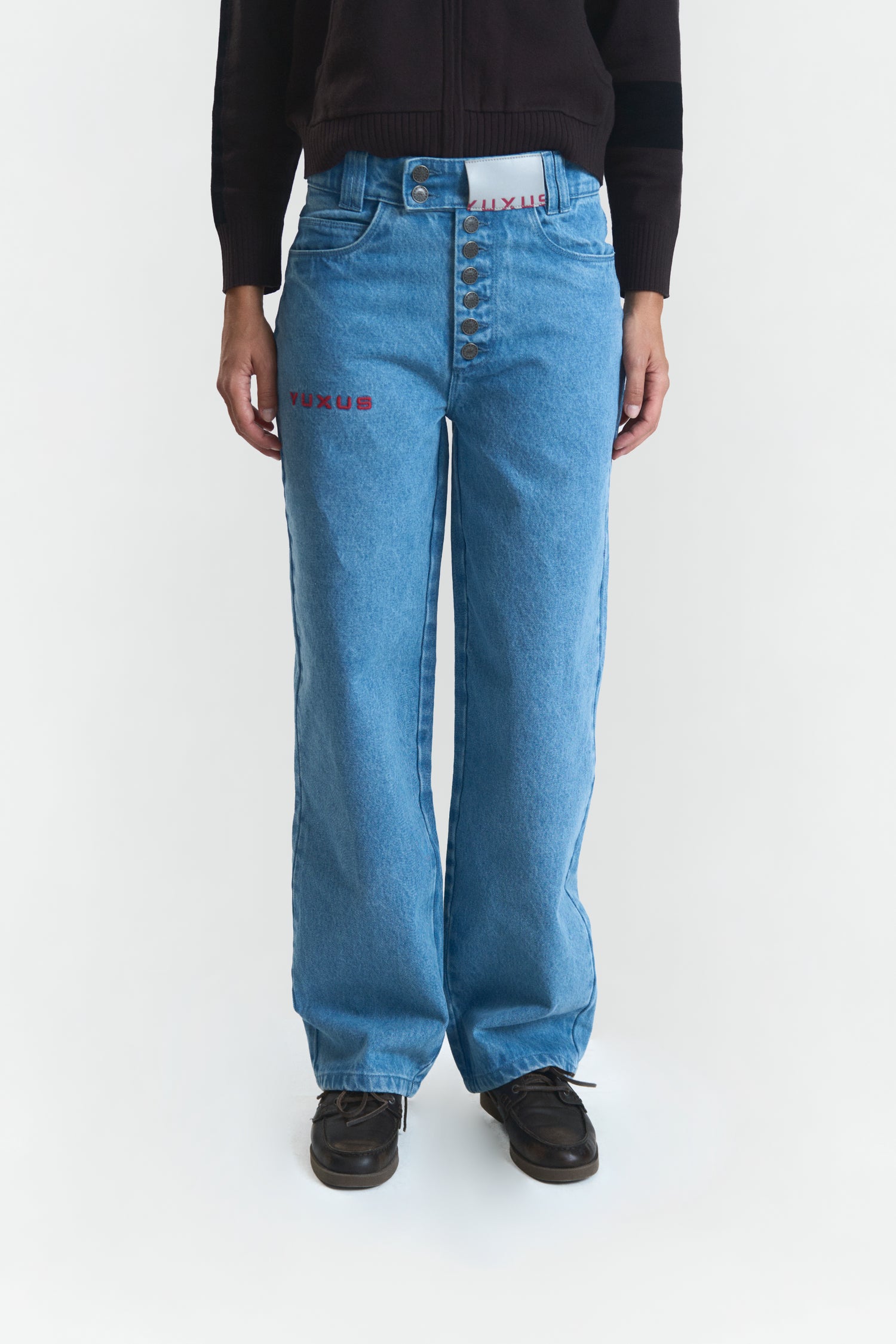 STAMP PANTS LIGHT DENIM