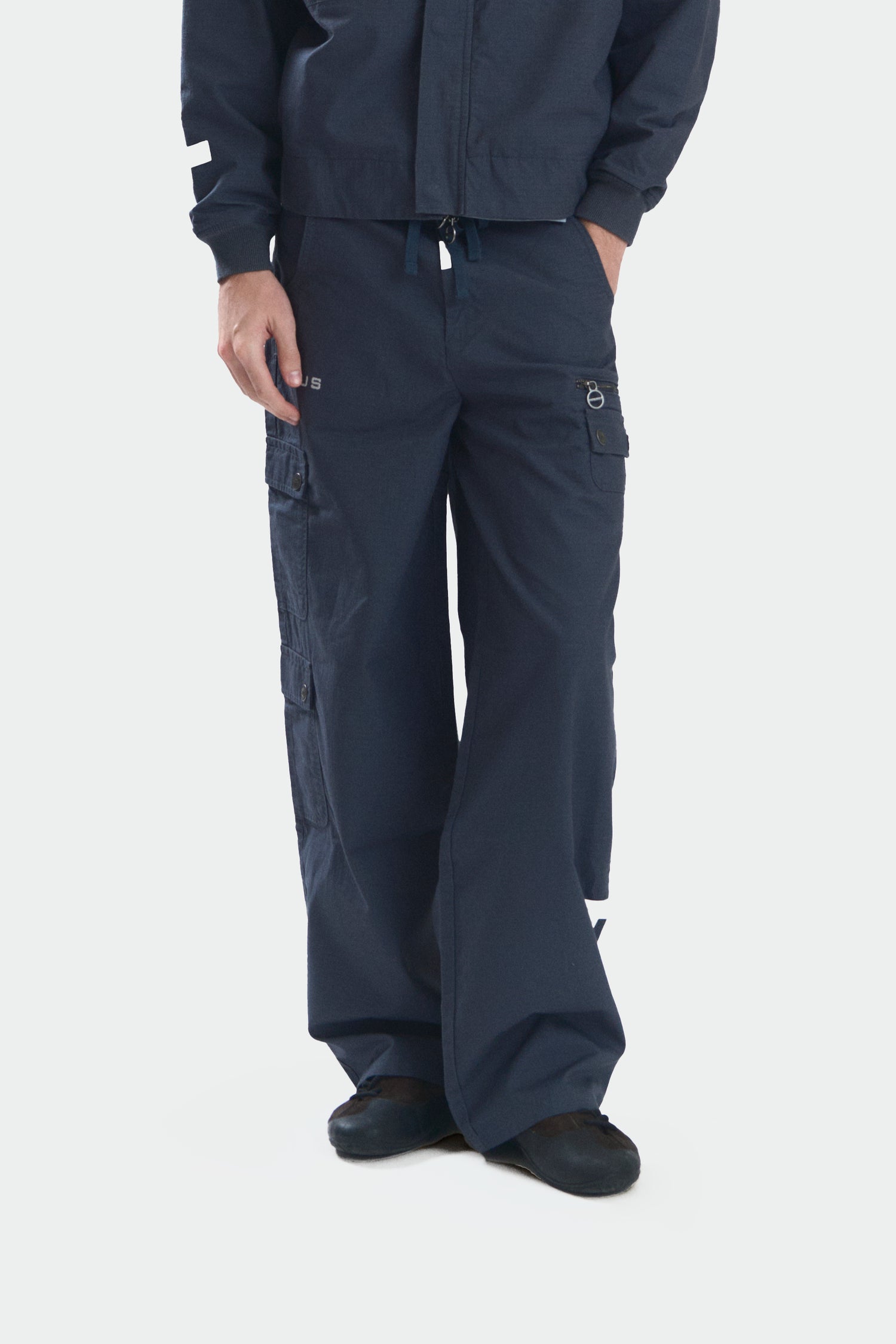 STRUCTURE PANTS NAVY