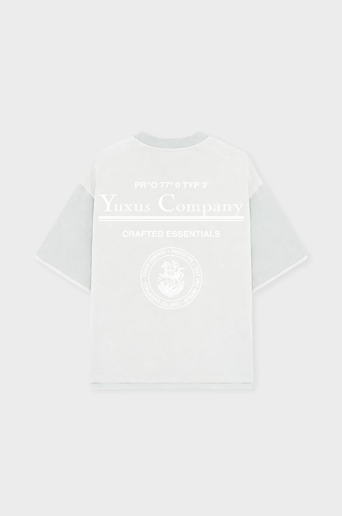 FRACTA TEE FADED GREY