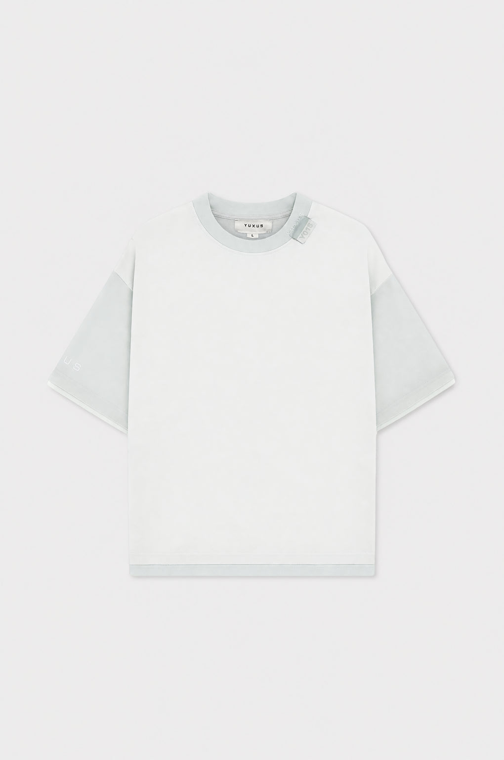 FRACTA TEE FADED GREY