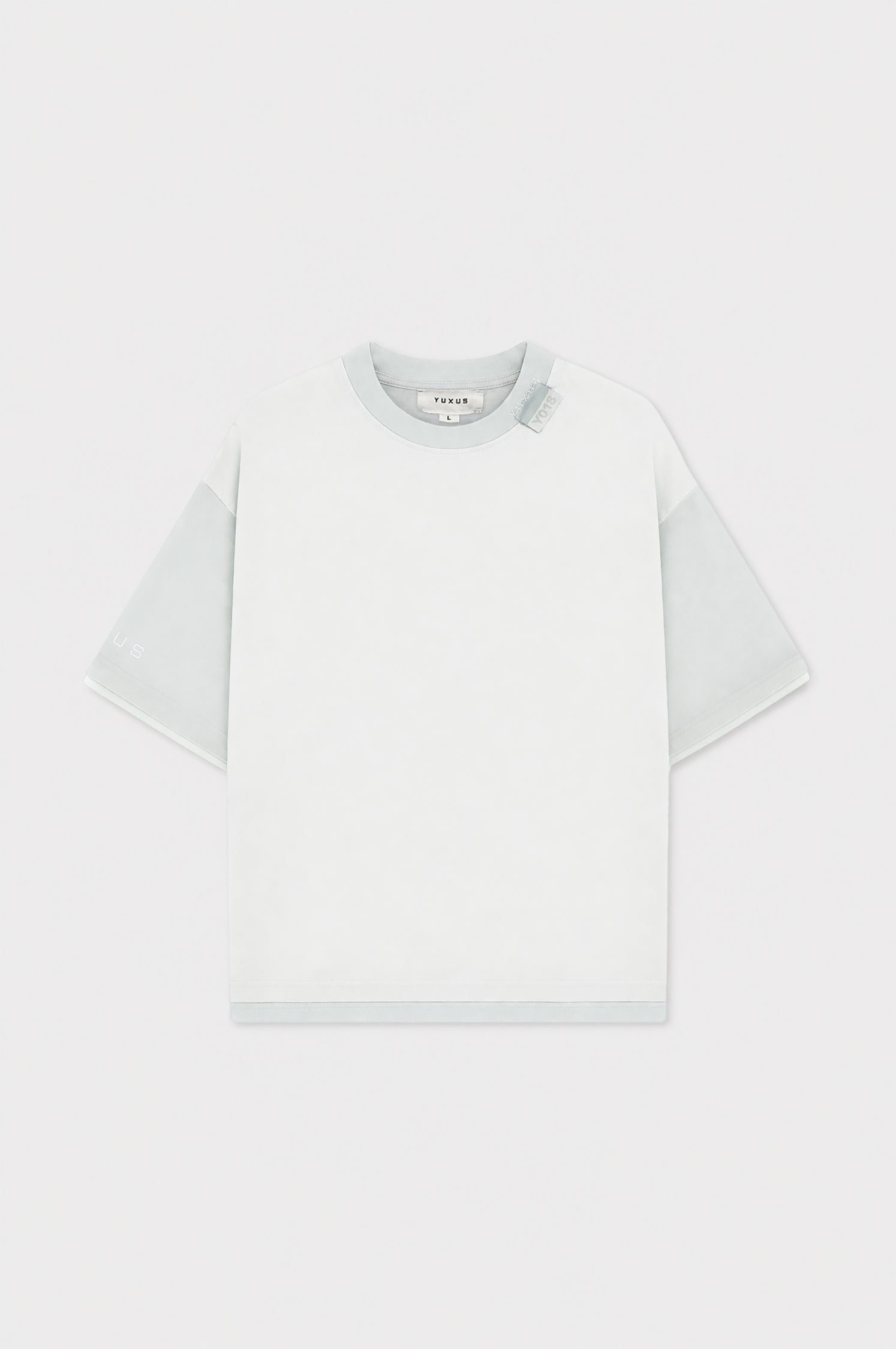 FRACTA TEE FADED GREY