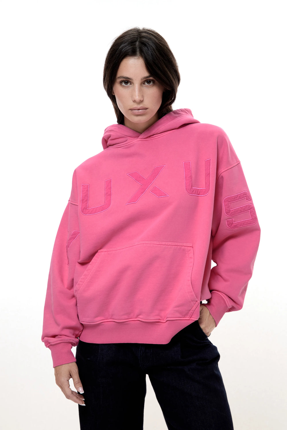 FUCHSIA "ATLAS" HOODIE