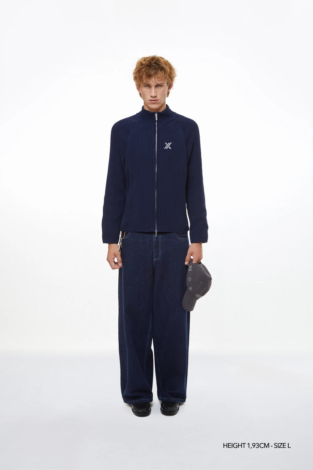 STREAM "HONGDAE" KNITTED ZIP