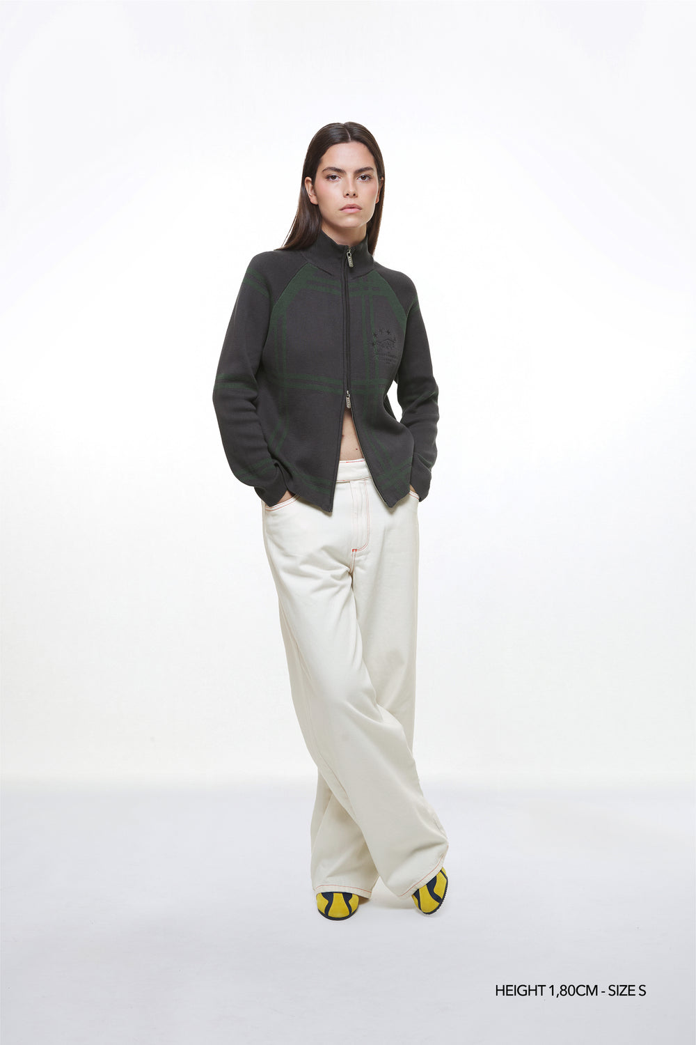 COBBLE "WINDY" KNITTED ZIP