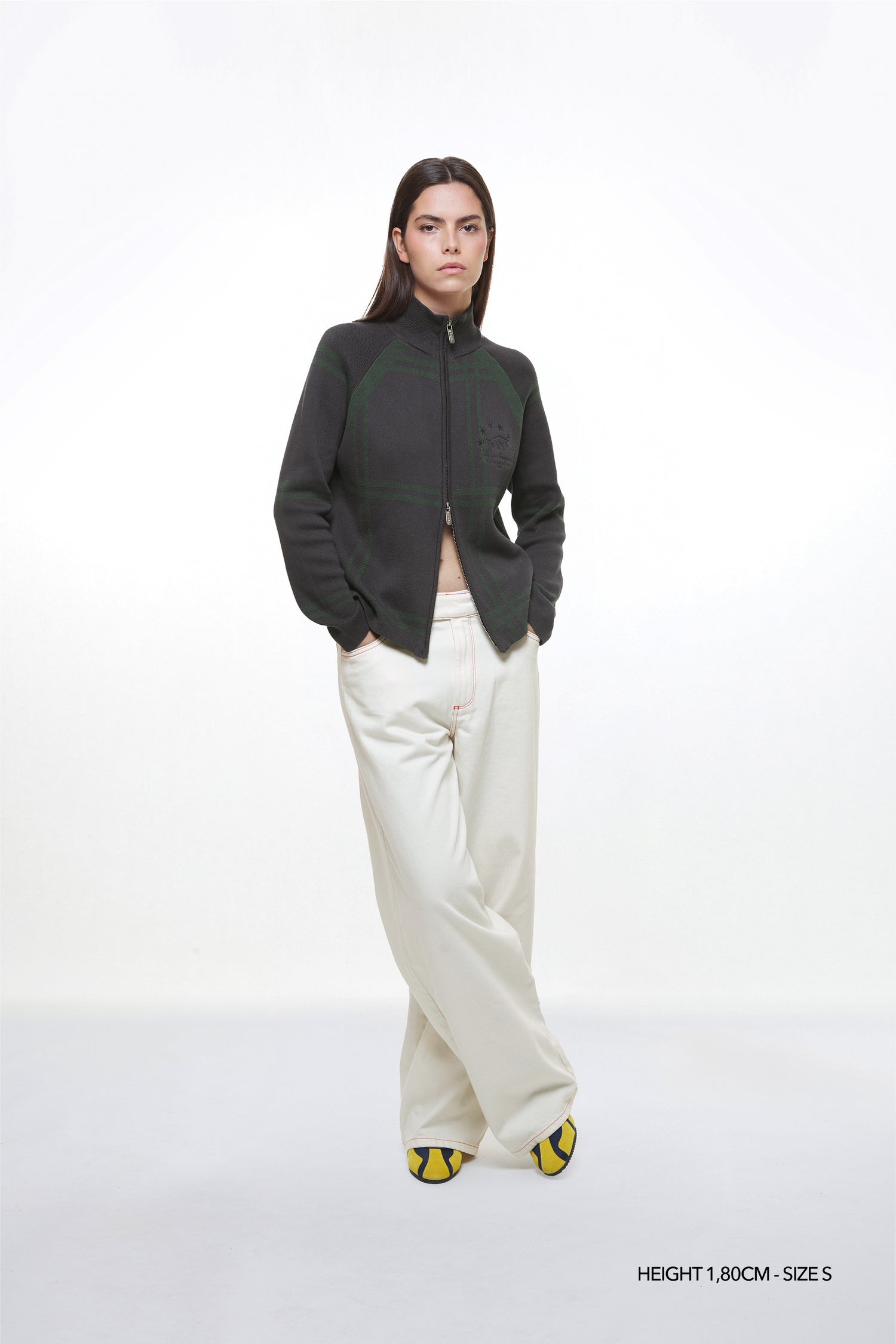 COBBLE "WINDY" KNITTED ZIP