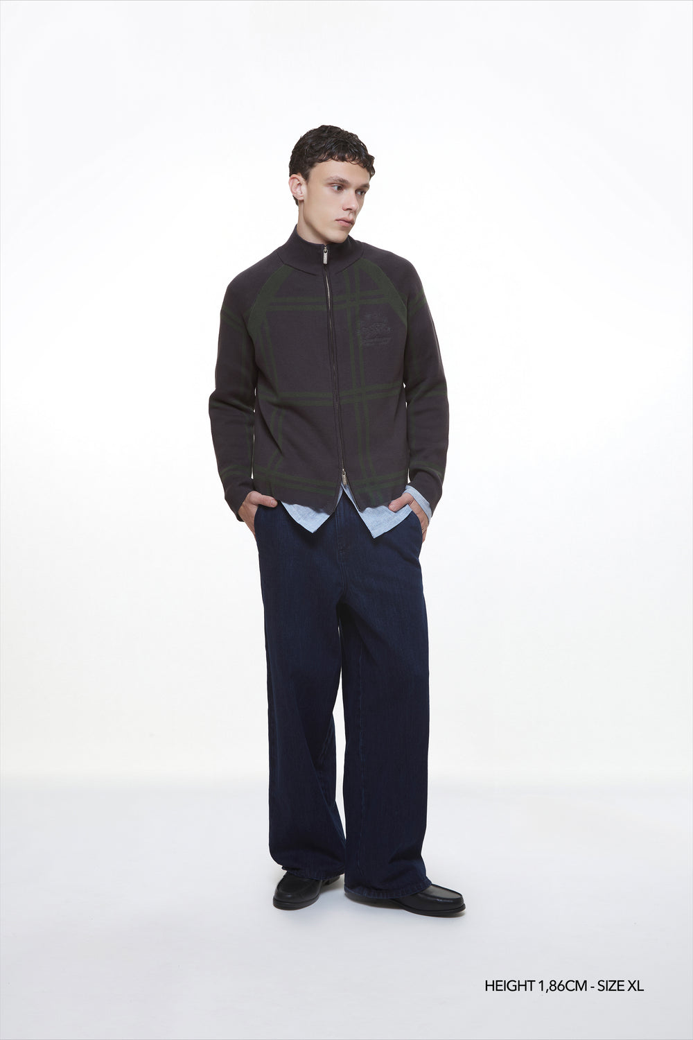 COBBLE "WINDY" KNITTED ZIP