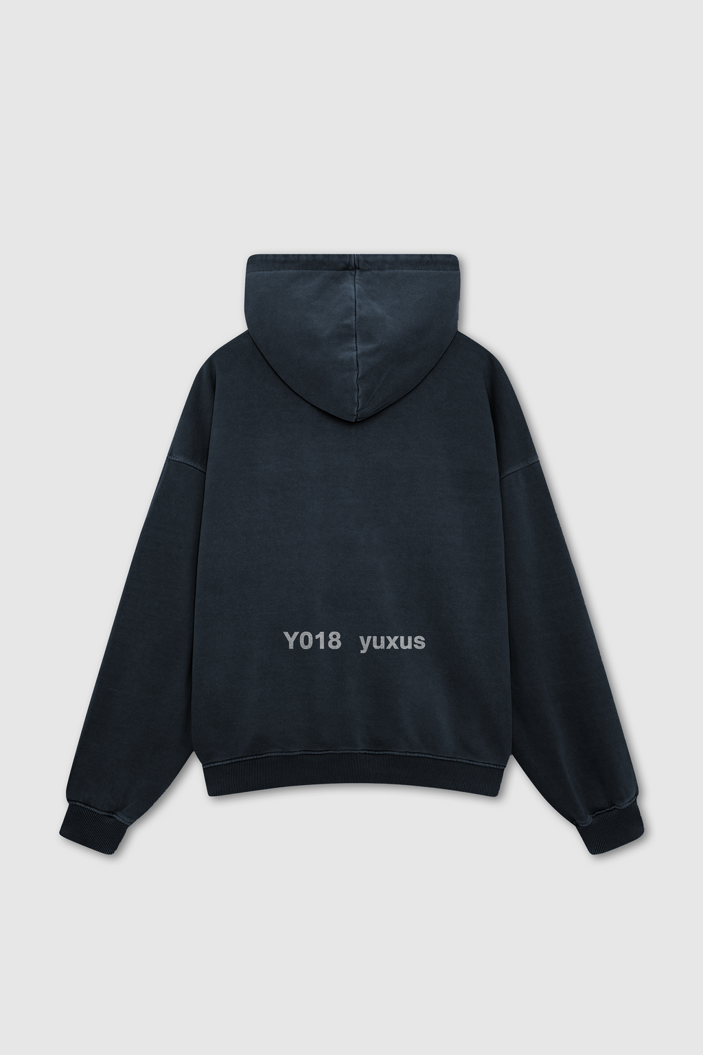 GARN "LOWERCASE" ZIP BLACK