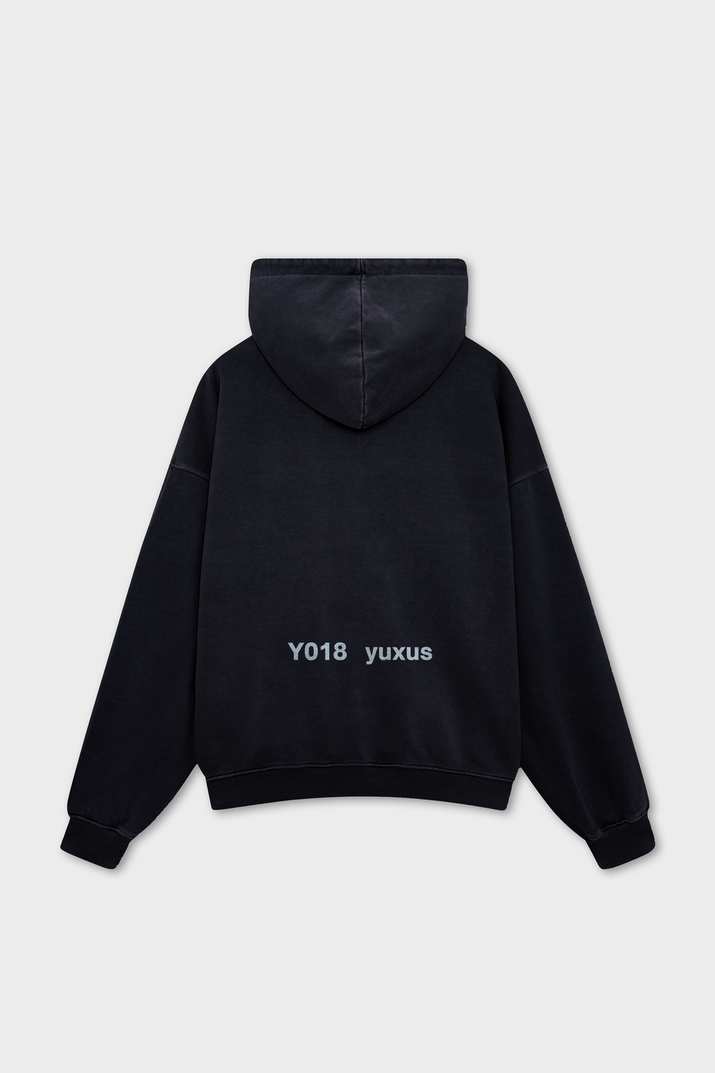 GARN "LOWERCASE" ZIP BLACK