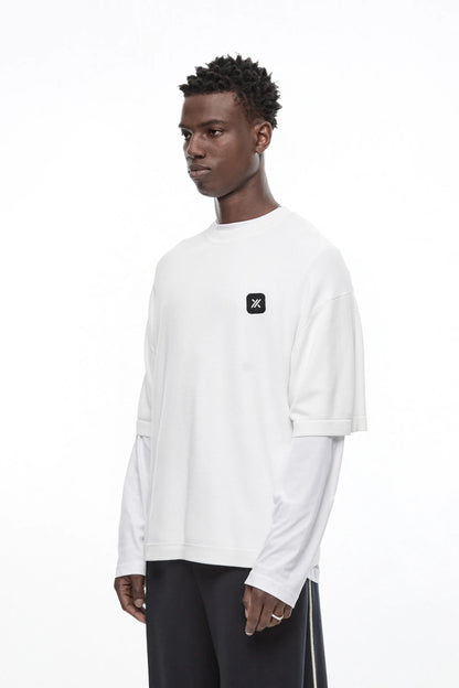 CRYSTAL "GENESIS" KNITTED T-SHIRT