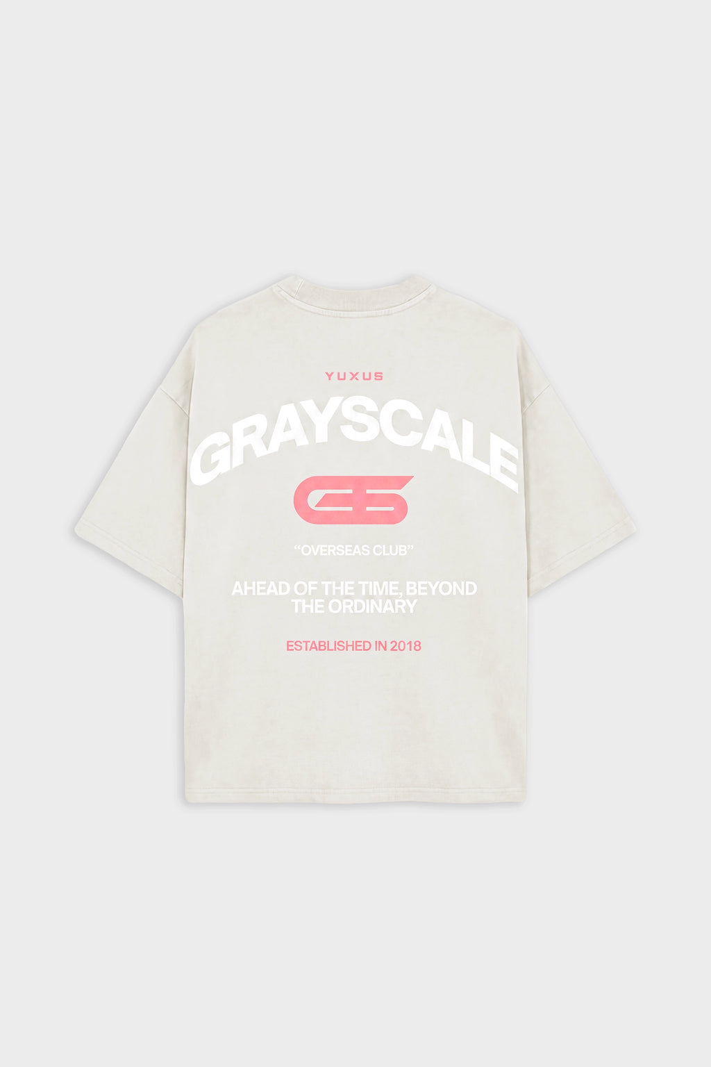 GOOSE "GRAYSCALE" T-SHIRT LIGHT GREY