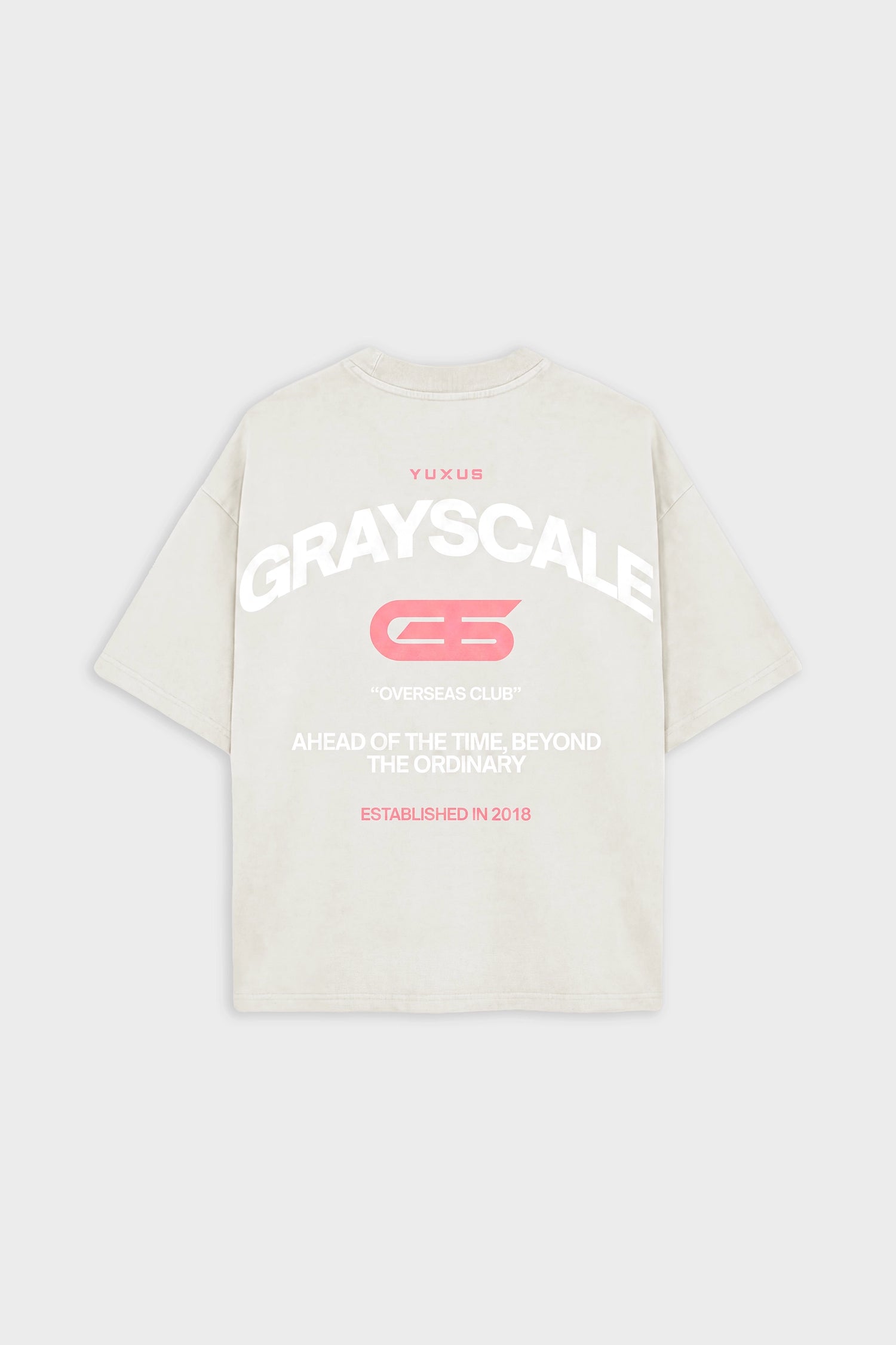 GOOSE "GRAYSCALE" T-SHIRT LIGHT GREY
