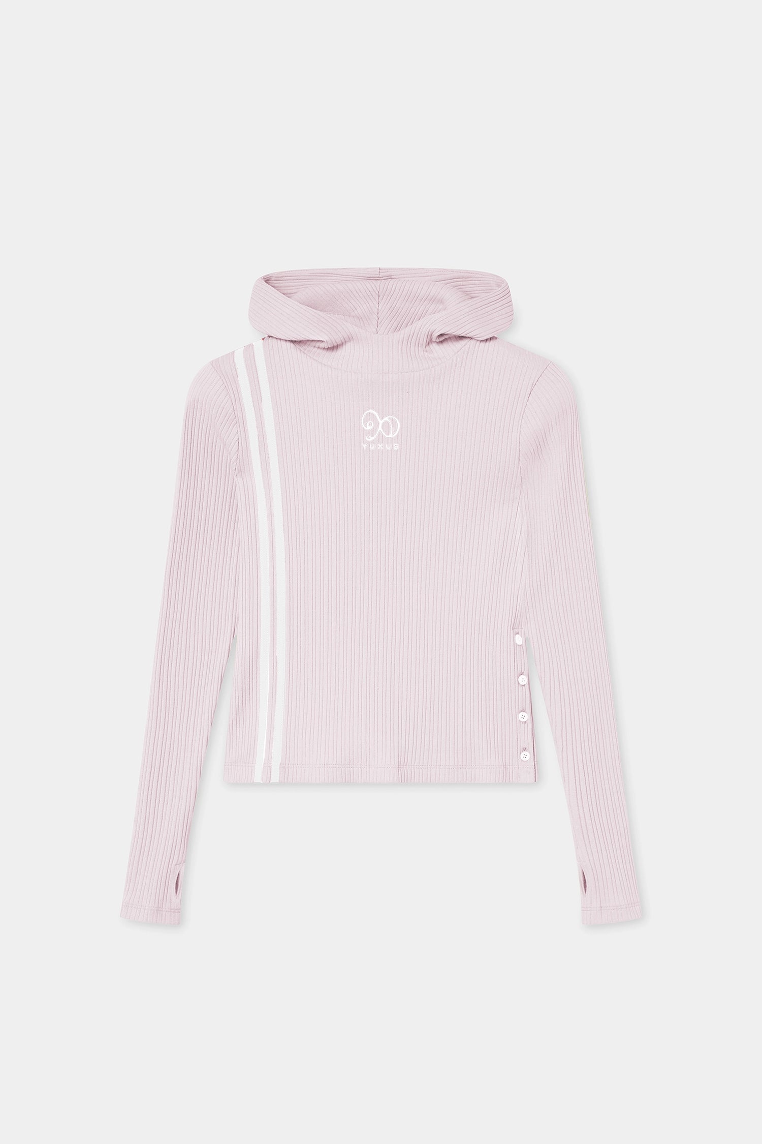 GREIGE HOODIE PINK