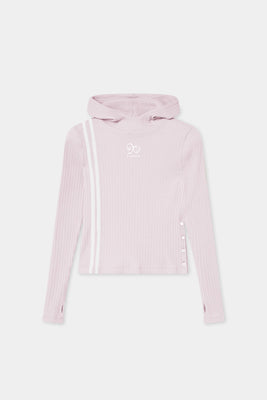 GREIGE HOODIE PINK
