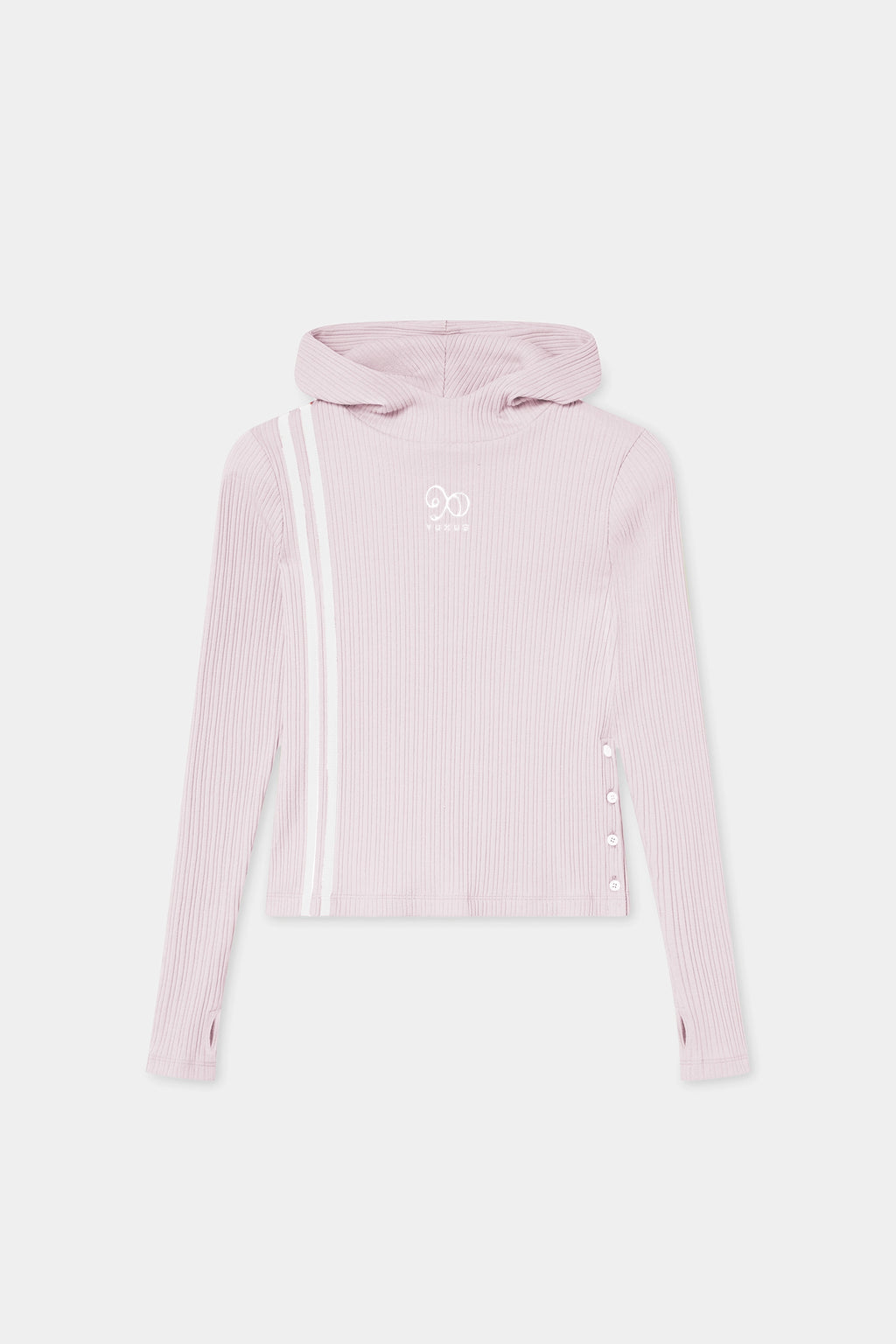 GREIGE HOODIE PINK