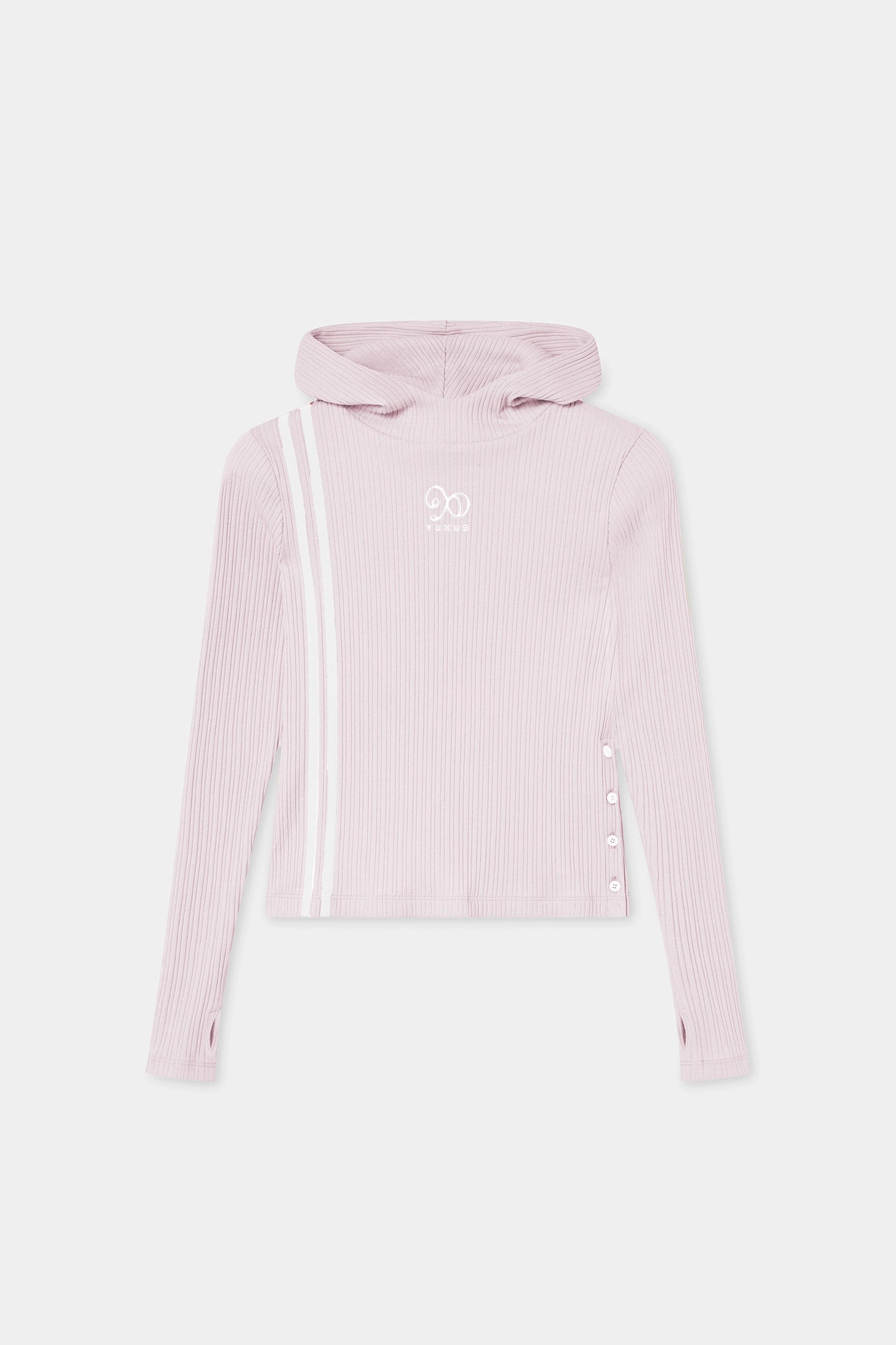 GREIGE HOODIE PINK