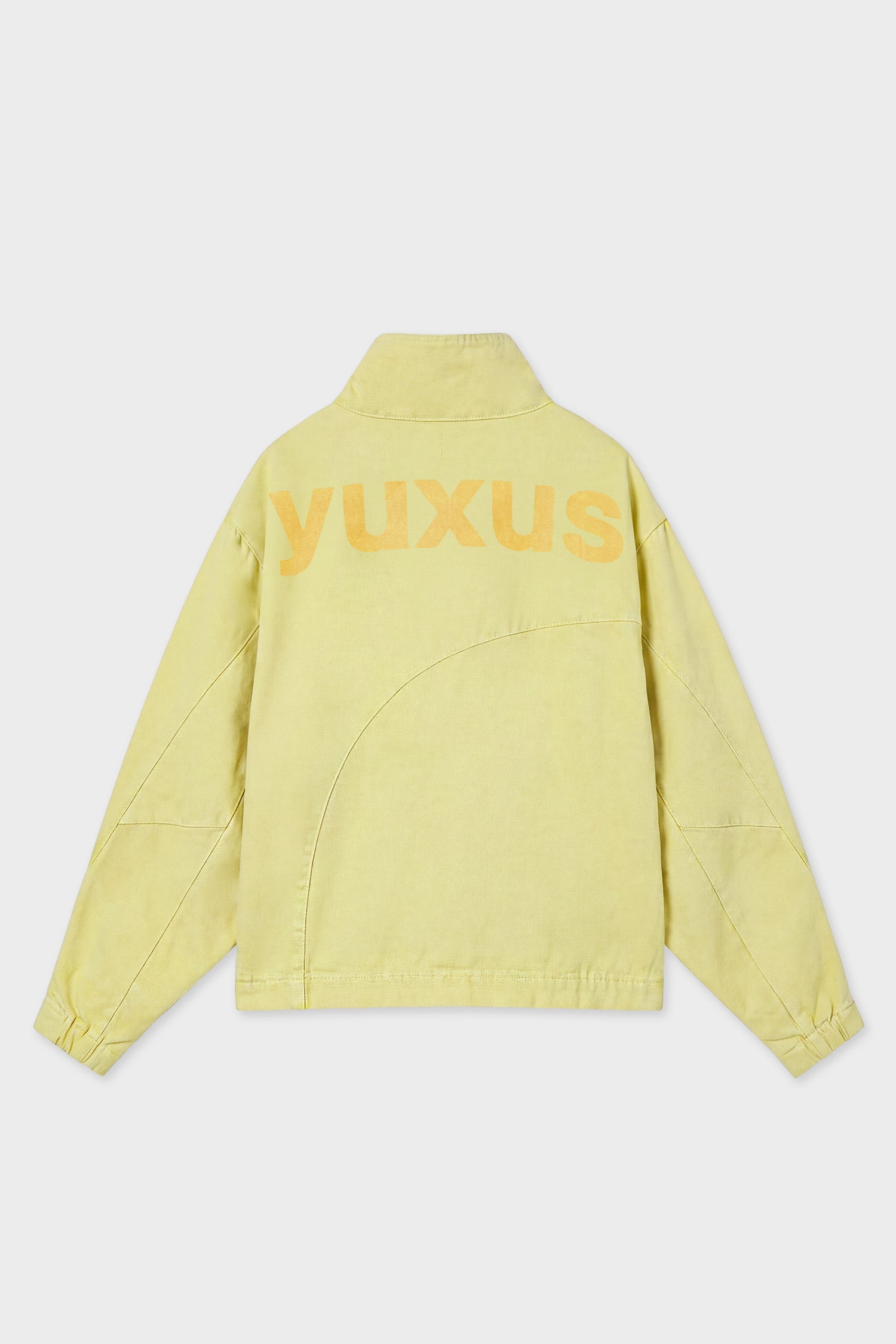 GRID "LOWERCASE" JACKET YELLOW