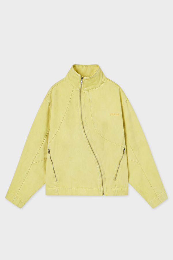 GRID "LOWERCASE" JACKET YELLOW