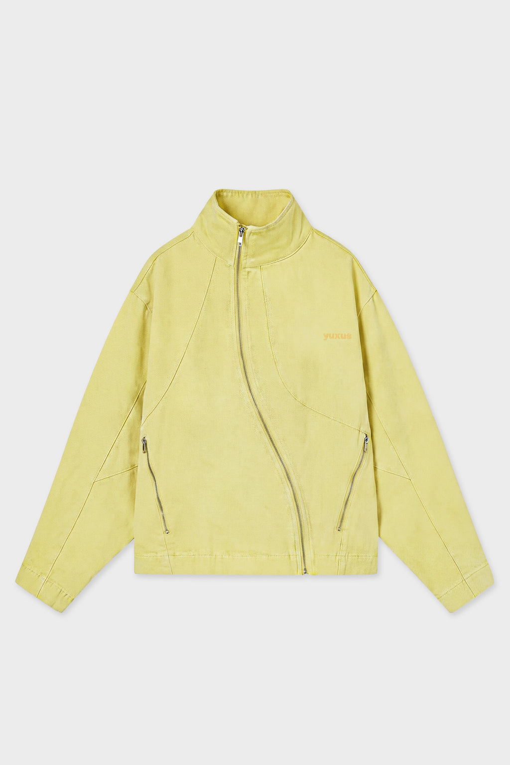 GRID "LOWERCASE" JACKET YELLOW