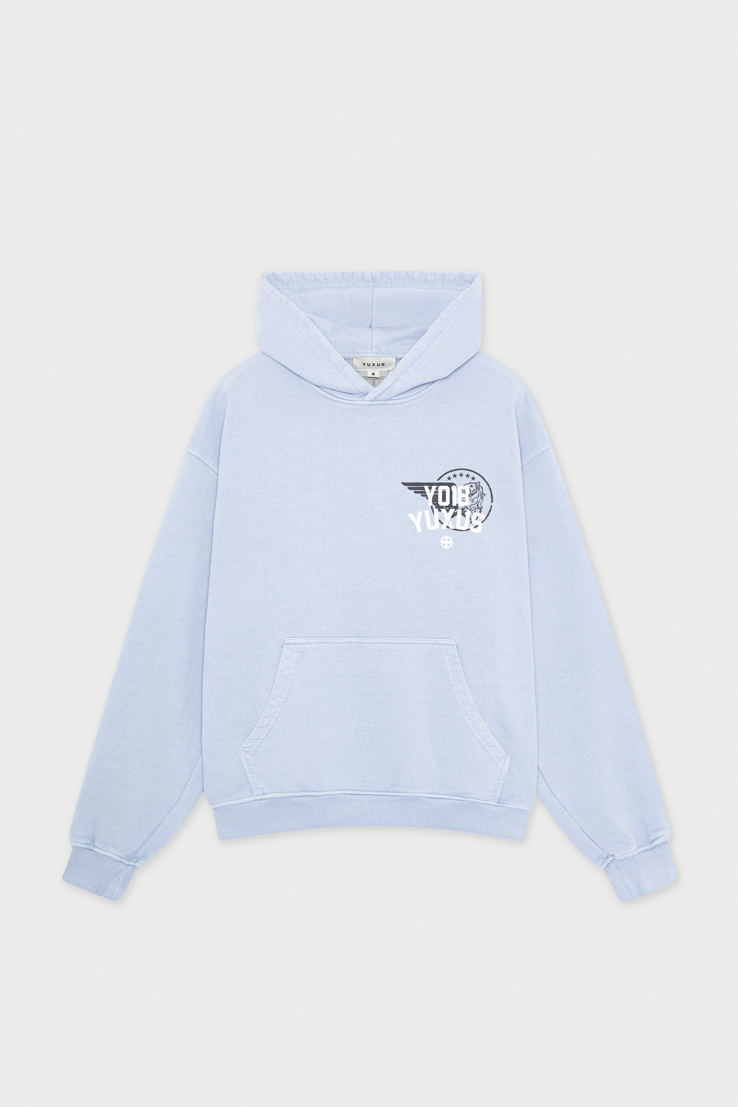 GRIME HOODIE LIGHT BLUE