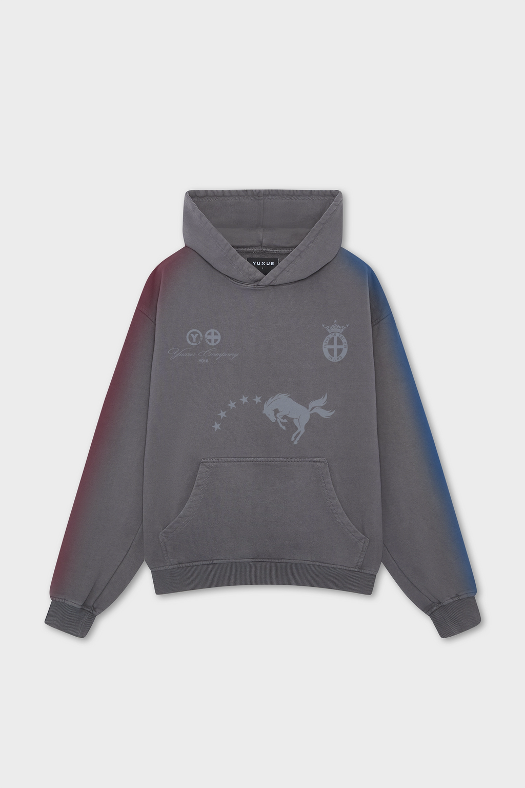 HUSTLE HOODIE GREY