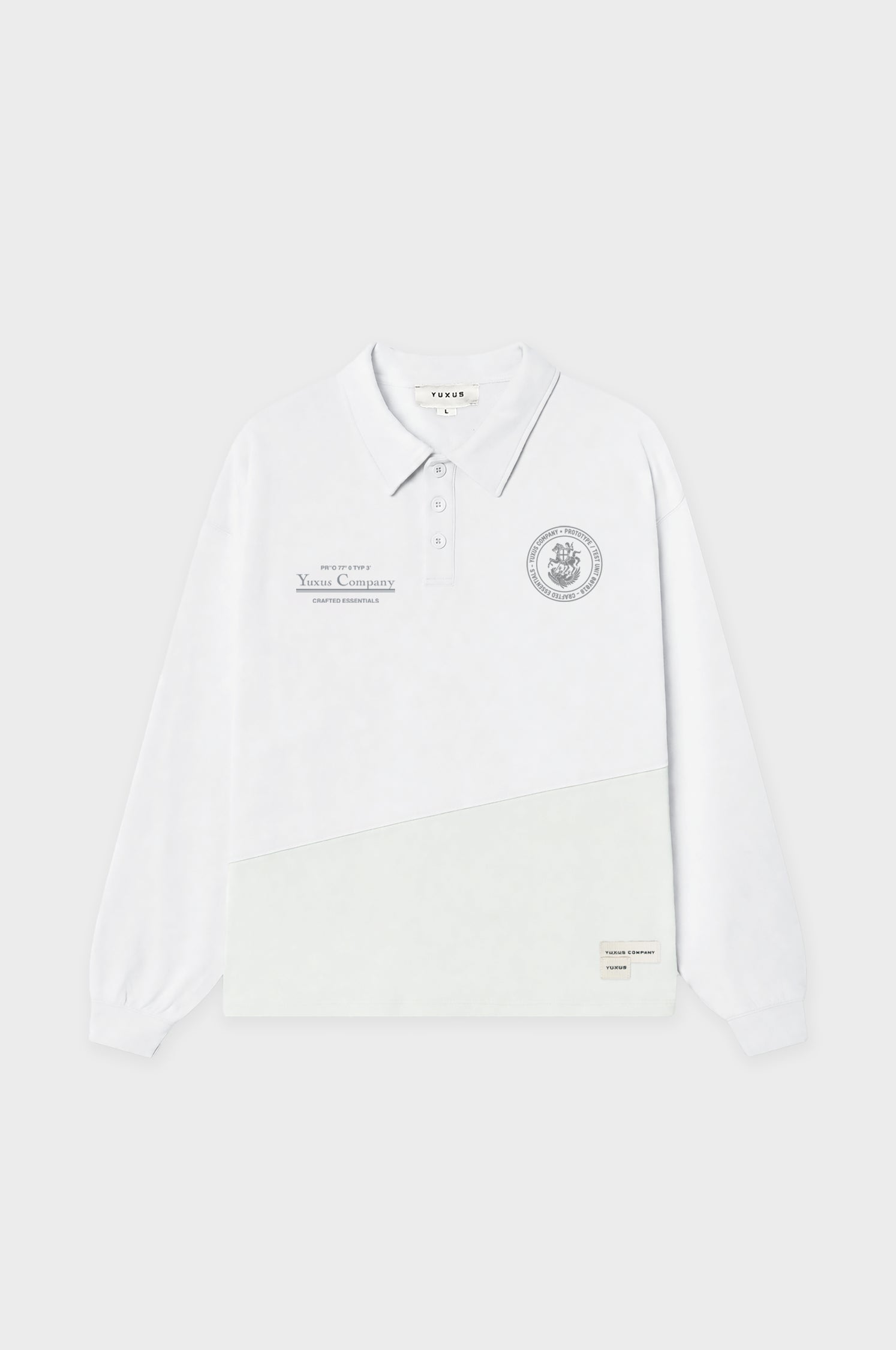 HYBRID POLO WHITE