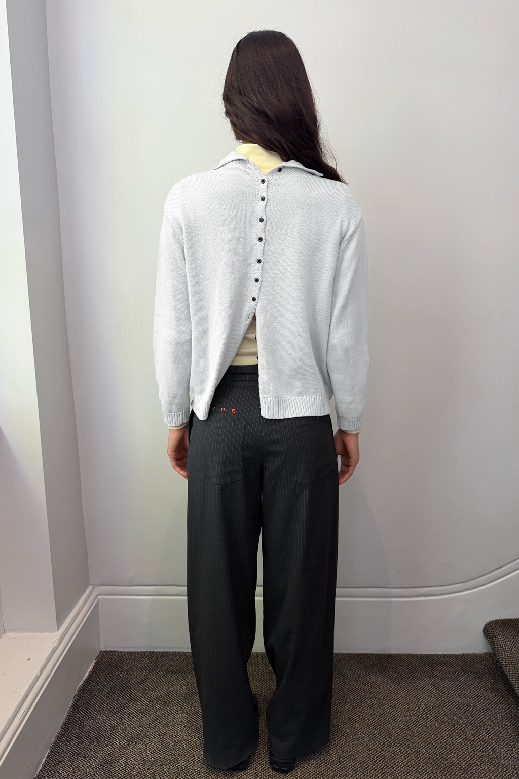 CAST KNIT LIGHT GREY