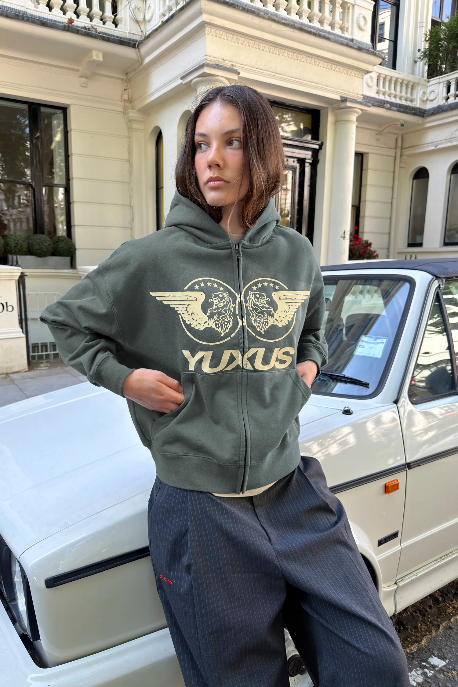 VANE ZIP GREEN