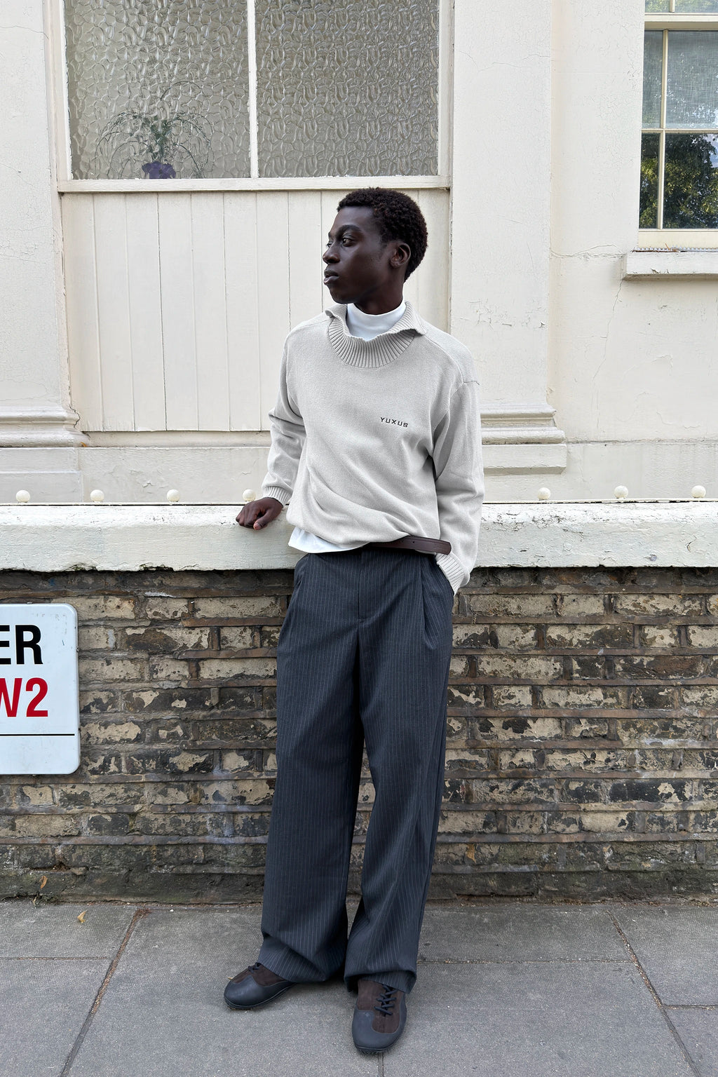 CAST KNIT LIGHT GREY