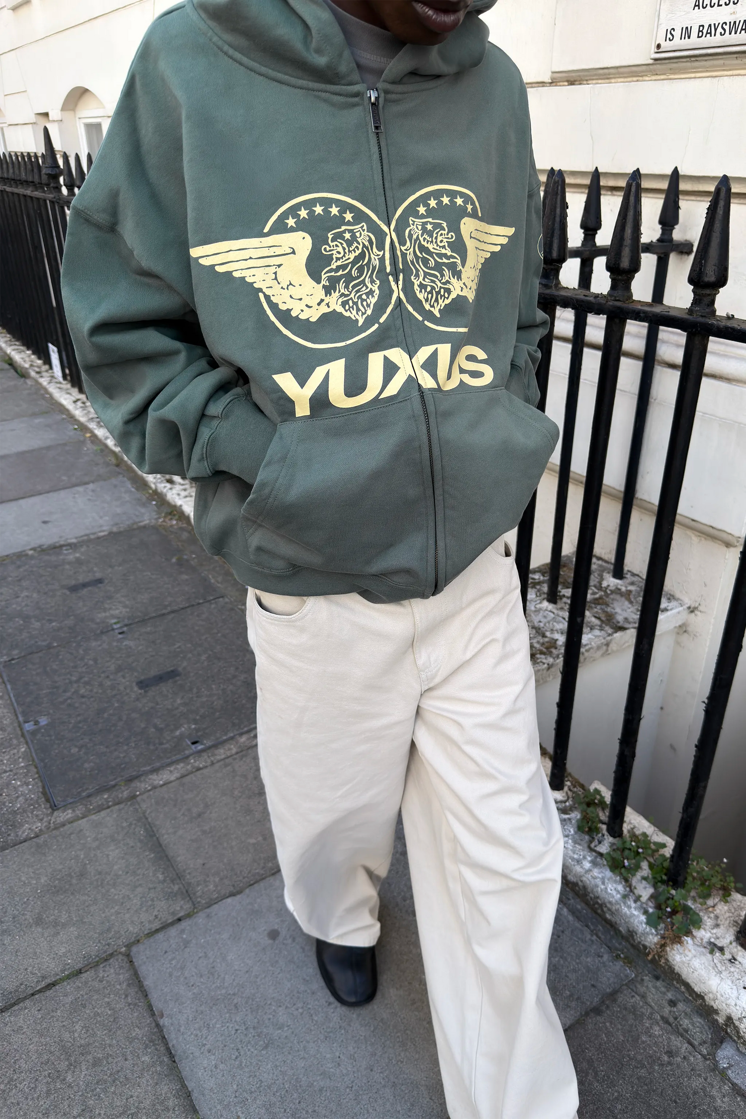VANE ZIP GREEN