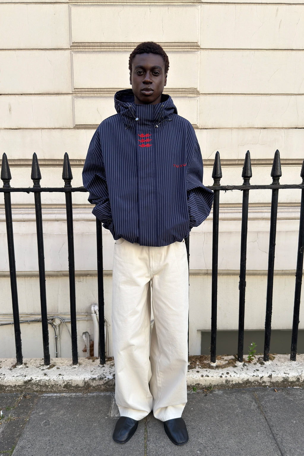 CHECK WINDSTOPPER BLUE