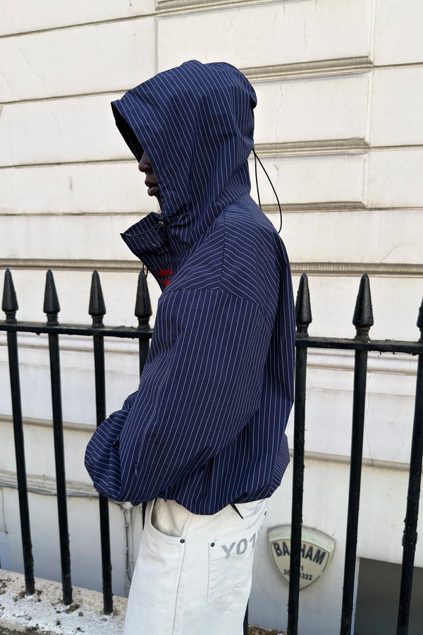 CHECK WINDSTOPPER BLUE