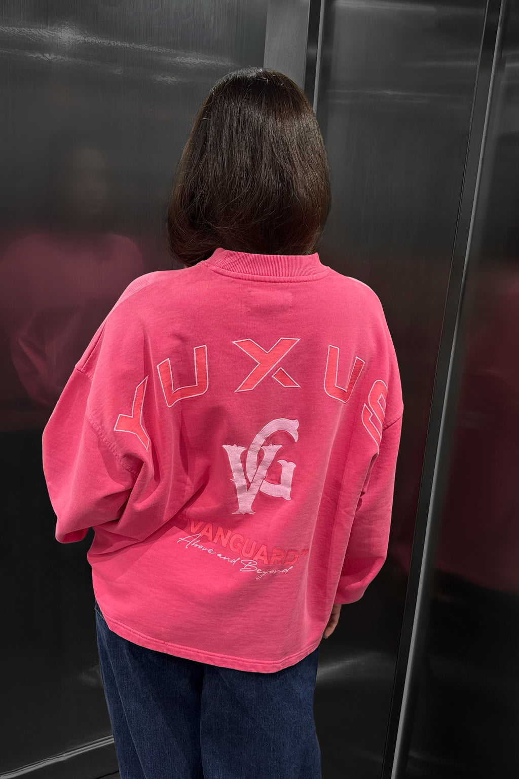 ROSE "VANGUARD" CREWNECK