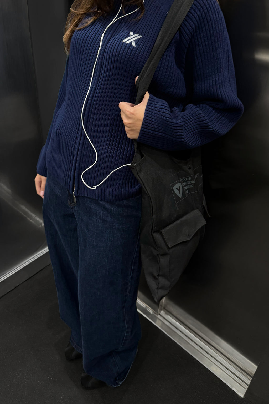 STREAM "HONGDAE" KNITTED ZIP