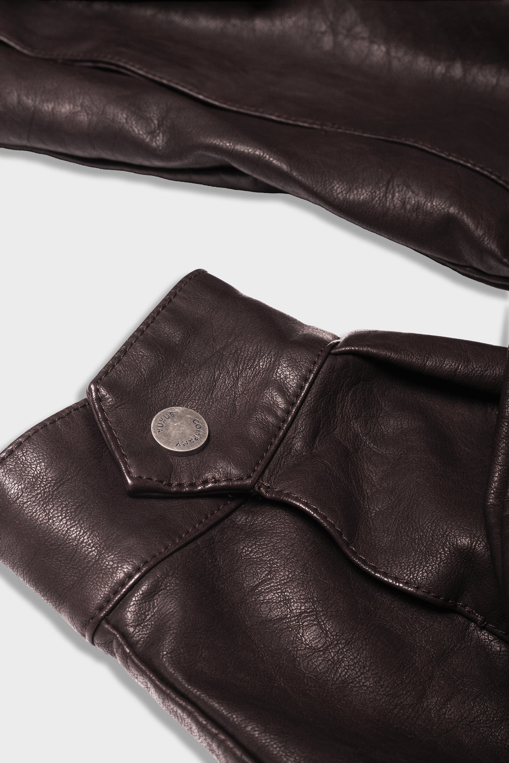 CHOCO "WINDY" PU LEATHER JACKET