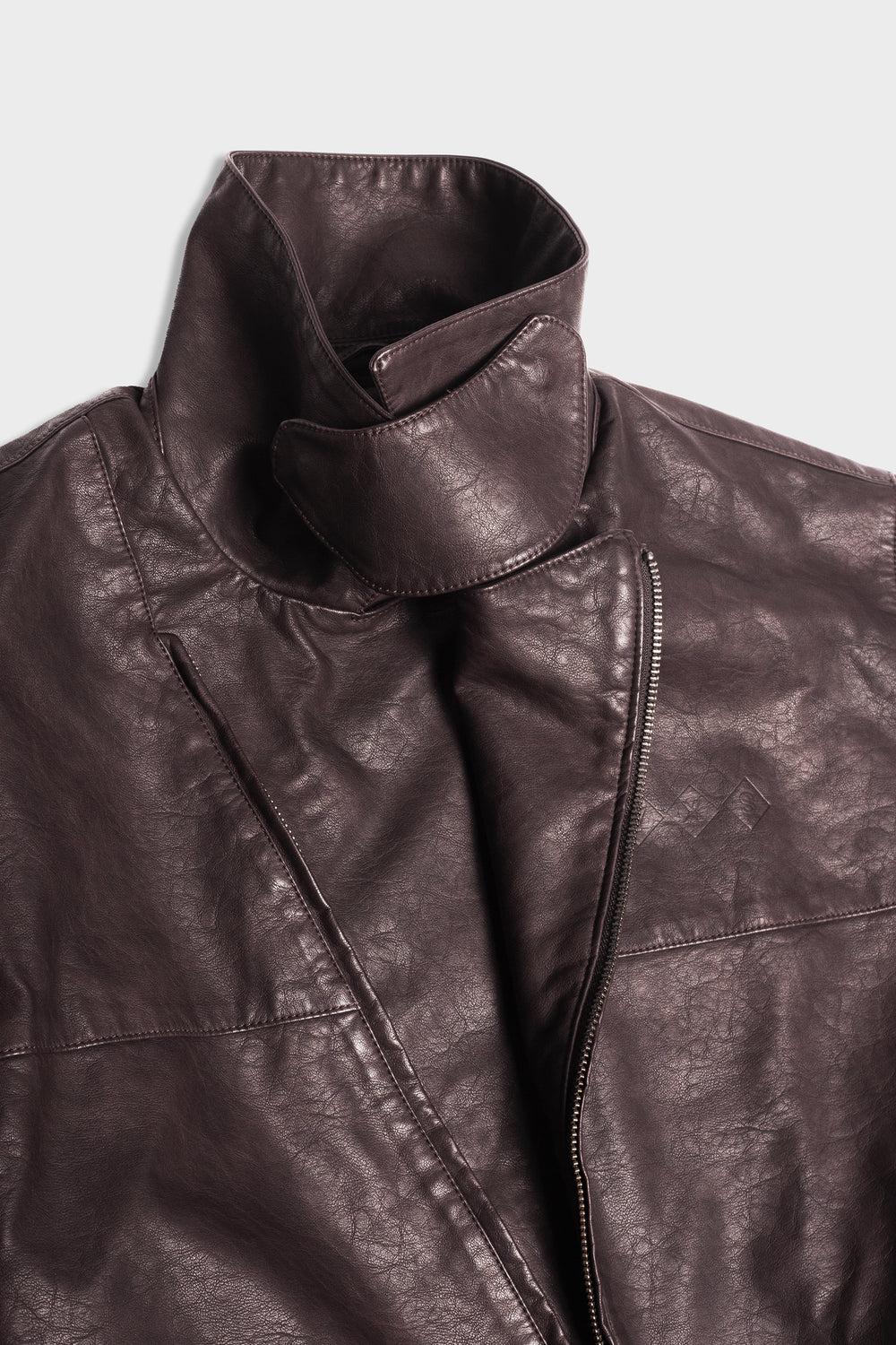 CHOCO "WINDY" PU LEATHER JACKET